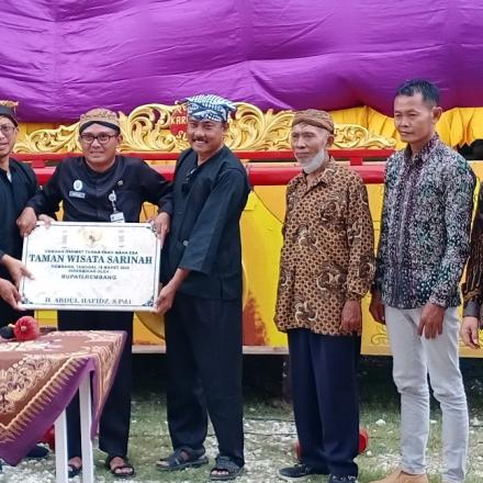 Grand Launching Taman Wisata Sarinah Desa Karangsari Kecamatan Sulang